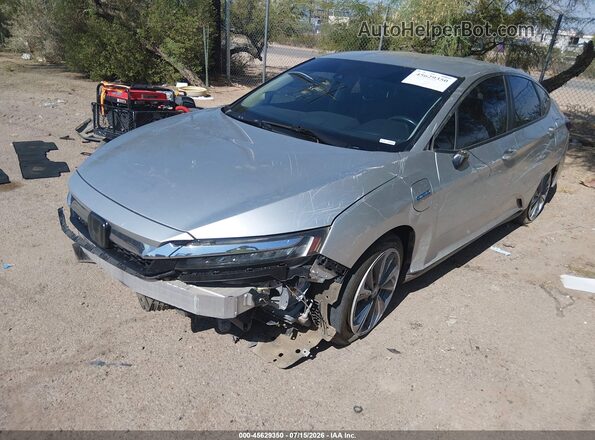 JHMZC5F38JC005507 2018 HONDA CLARITY Серебряный Передняя левая четверть