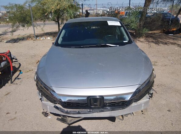 JHMZC5F38JC005507 2018 HONDA CLARITY Серебряный Вид щитка приборов