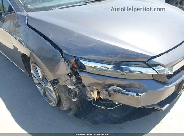 JHMZC5F38JC008729 2018 HONDA CLARITY Gray Սալոնի հետևի տեսք