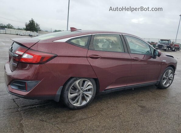 JHMZC5F39JC007895 2018 HONDA CLARITY Burgundy უკანა მარჯვენა