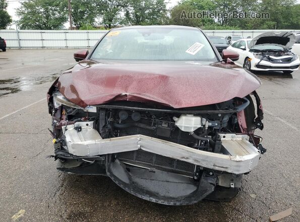 JHMZC5F39JC007895 2018 HONDA CLARITY Burgundy წინა ხედი