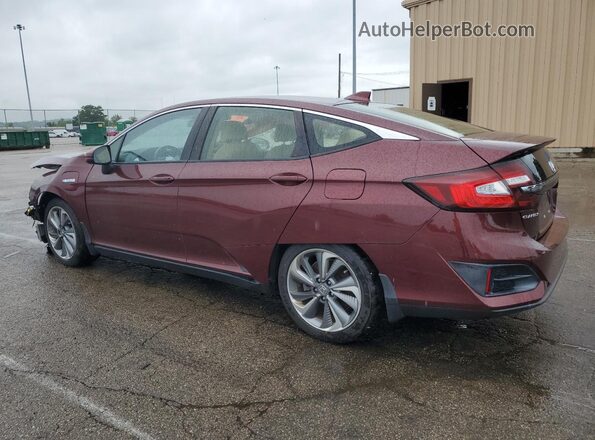 JHMZC5F39JC007895 2018 HONDA CLARITY Burgundy უკანა მარცხენა