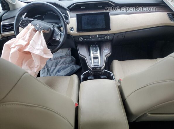 JHMZC5F39JC007895 2018 HONDA CLARITY Burgundy წინა პანელის ხედი