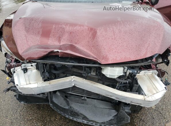JHMZC5F39JC007895 2018 HONDA CLARITY Burgundy უკანა სალონის ხედი