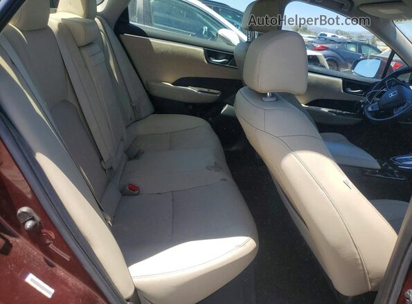 JHMZC5F39LC000643 2020 HONDA CLARITY Burgundy Вид задніх сидінь