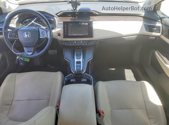JHMZC5F39LC000643 2020 HONDA CLARITY Burgundy Вид панелі приладів