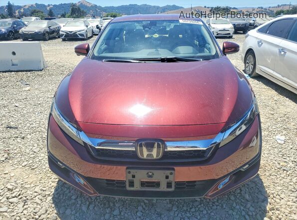 JHMZC5F39LC000643 2020 HONDA CLARITY Burgundy Вид спереду