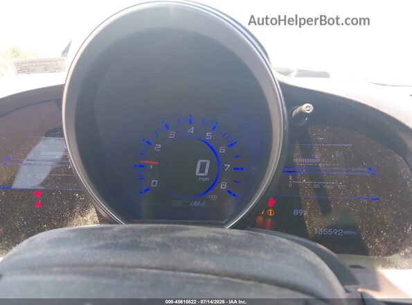 JHMZF1C47GS001153 2016 HONDA CR-Z Gray Widok tylnych siedzeń