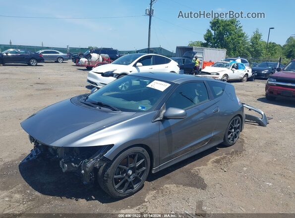 JHMZF1C47GS001153 2016 HONDA CR-Z Gray Przód lewy
