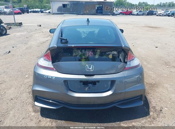 JHMZF1C47GS001153 2016 HONDA CR-Z Gray 