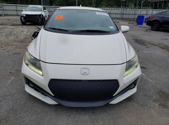 JHMZF1D61GS000841 2016 HONDA CR-Z White Widok z przodu