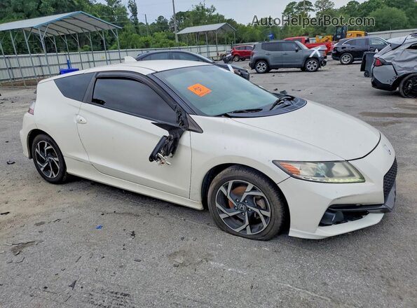JHMZF1D61GS000841 2016 HONDA CR-Z White Przód prawy