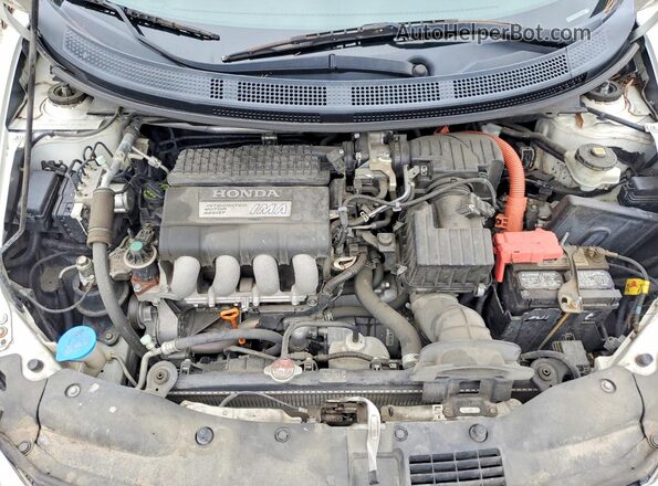 JHMZF1D61GS000841 2016 HONDA CR-Z White Widok wnętrza z tyłu