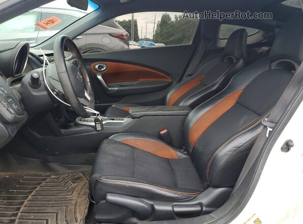 JHMZF1D61GS000841 2016 HONDA CR-Z White Widok wnętrza z przodu