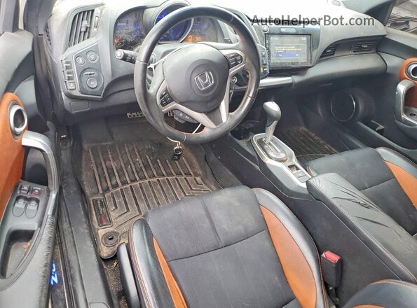 JHMZF1D61GS000841 2016 HONDA CR-Z White Widok deski rozdzielczej
