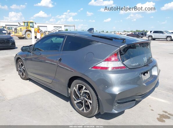 JHMZF1D65GS001023 2016 HONDA CR-Z Gray Հետևի ձախ