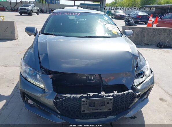 JHMZF1D65GS001023 2016 HONDA CR-Z Gray Սարքավորումների վահանակի տեսք