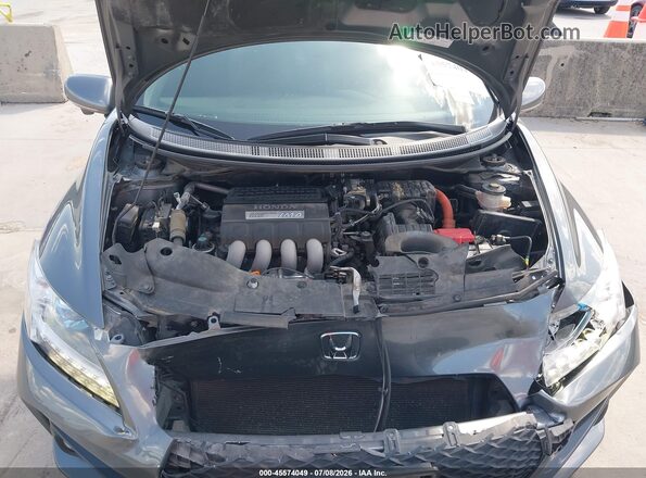 JHMZF1D65GS001023 2016 HONDA CR-Z Gray Հետևի տեսք