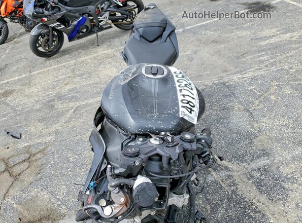 JKBZXJJ10RA006099 2024 KAWASAKI ZX636 Black Դիմացի տեսք