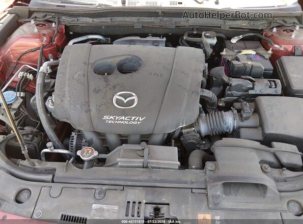 JM1BM1J78G1347725 2016 MAZDA 3 Красный Вид сзади
