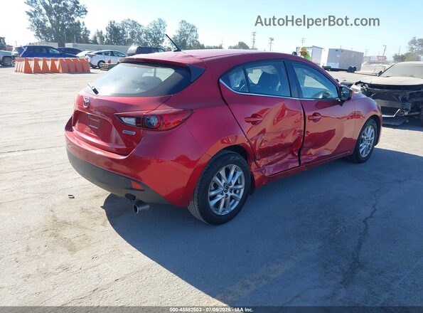 JM1BM1L76G1326207 2016 MAZDA 3 Red Հետևի աջ