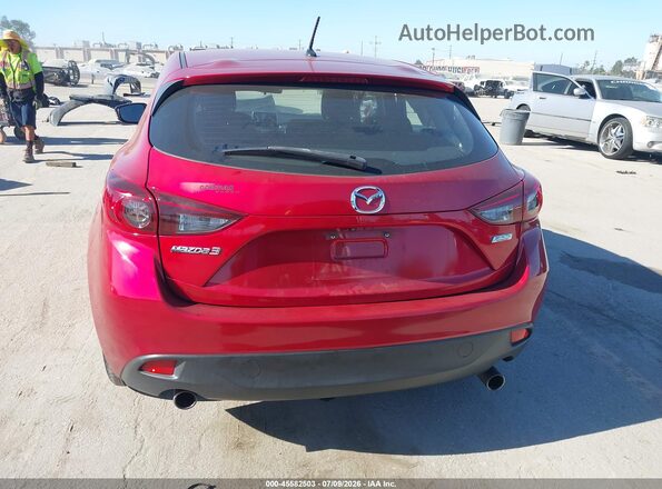 JM1BM1L76G1326207 2016 MAZDA 3 Red 