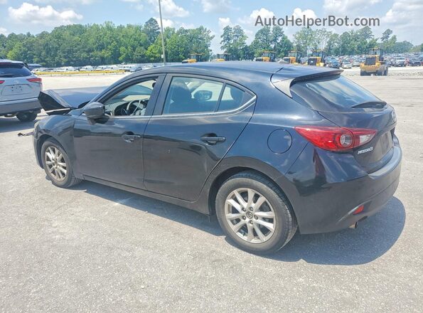 JM1BM1L77G1315460 2016 MAZDA 3 Black უკანა მარცხენა