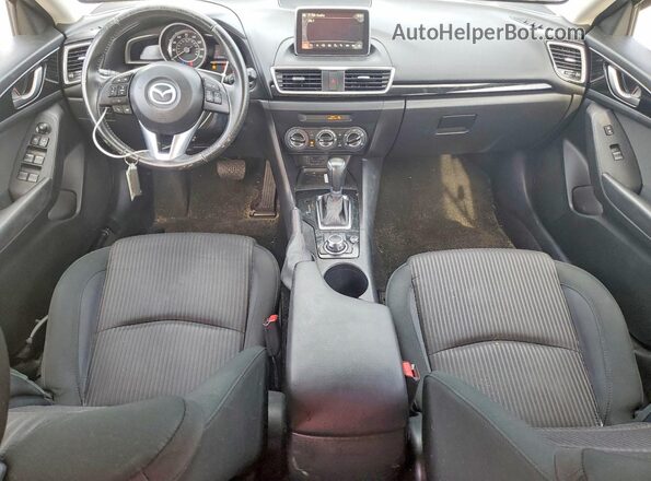 JM1BM1L79G1314746 2016 MAZDA 3 Black Vista del salpicadero
