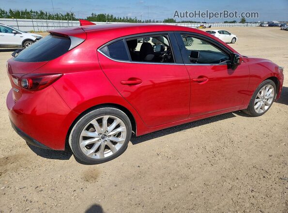 JM1BM1M38G1286658 2016 MAZDA 3 Red Trasero derecho