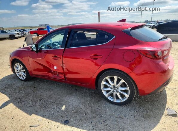JM1BM1M38G1286658 2016 MAZDA 3 Red Trasero izquierdo