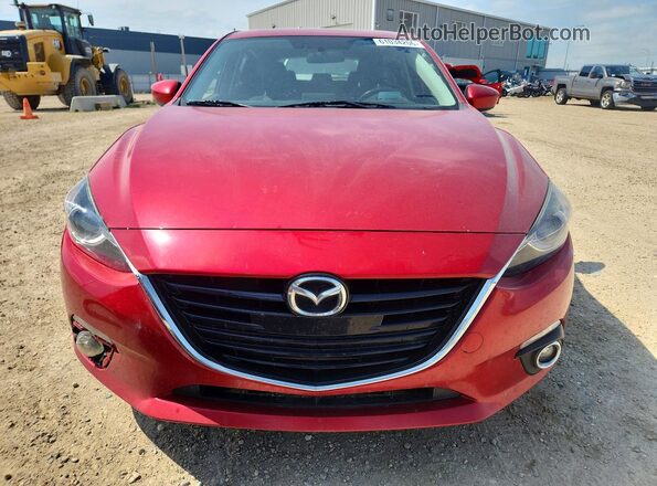 JM1BM1M38G1286658 2016 MAZDA 3 Red Vista frontal