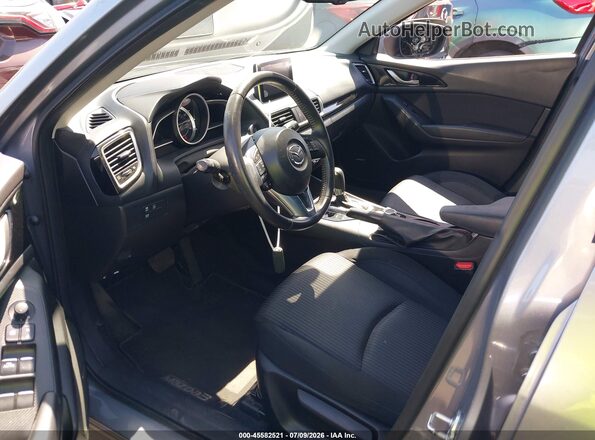 JM1BM1M7XG1349228 2016 MAZDA 3 Silver Widok wnętrza z przodu
