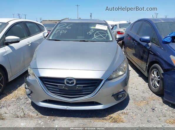 JM1BM1M7XG1349228 2016 MAZDA 3 Silver Widok wnętrza z tyłu