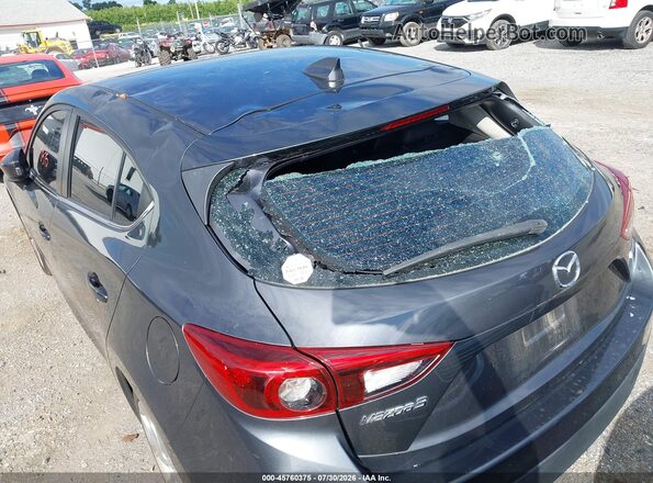 JM1BM1N31G1328375 2016 MAZDA 3 Gray Vista frontal