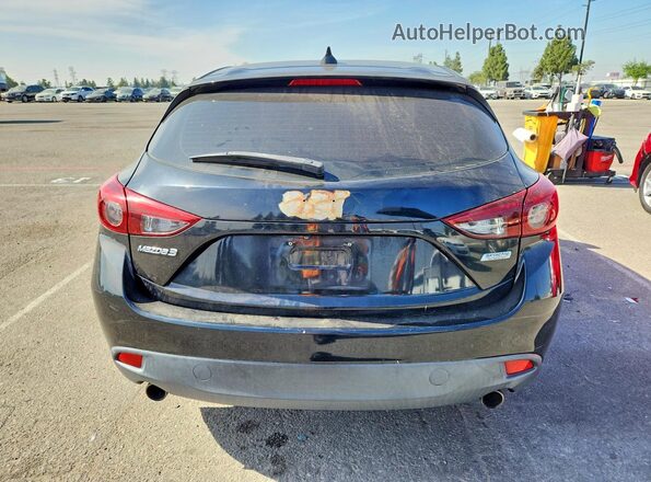 JM1BM1N3XG1277040 2016 MAZDA 3 Black Vista trasera