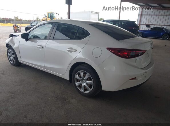 JM1BM1T75G1297217 2016 MAZDA 3 White Tył lewy