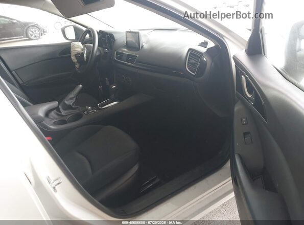 JM1BM1T75G1297217 2016 MAZDA 3 White Widok wnętrza z przodu