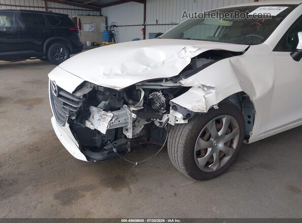 JM1BM1T75G1297217 2016 MAZDA 3 White Widok z przodu