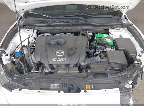 JM1BM1T75G1297217 2016 MAZDA 3 White Widok z tyłu