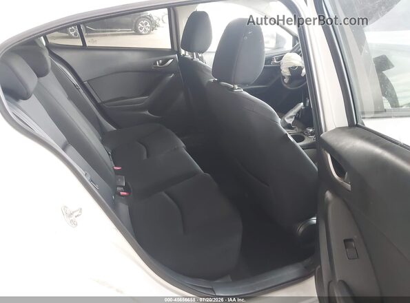 JM1BM1T75G1297217 2016 MAZDA 3 White Widok naklejki z numerem VIN