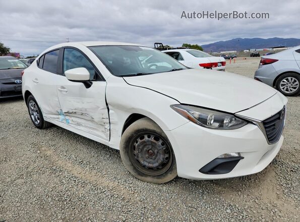 JM1BM1T76G1280622 2016 MAZDA 3 White Delantero derecho