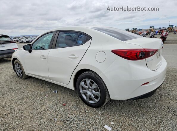 JM1BM1T76G1280622 2016 MAZDA 3 White Trasero izquierdo