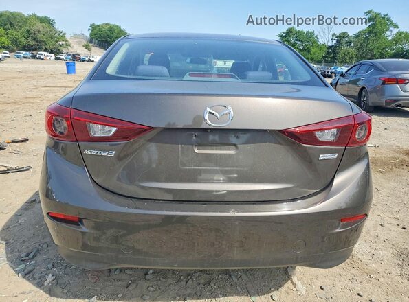 JM1BM1T77G1334848 2016 MAZDA 3 Brown Widok z tyłu
