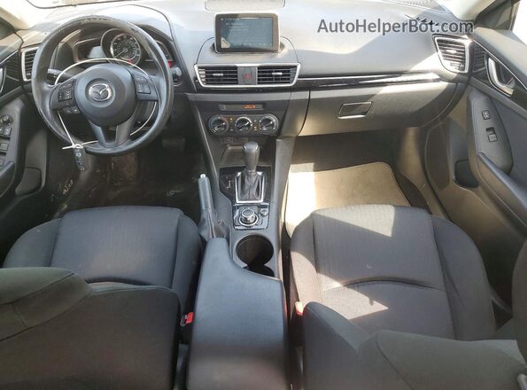 JM1BM1T77G1334848 2016 MAZDA 3 Brown Widok deski rozdzielczej