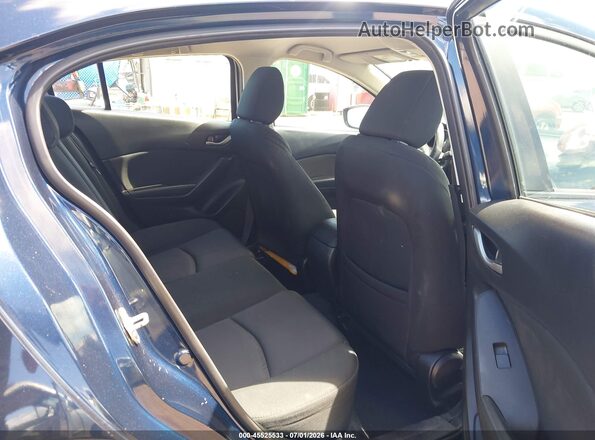 JM1BM1T7XG1314917 2016 MAZDA 3 Blue Widok naklejki z numerem VIN