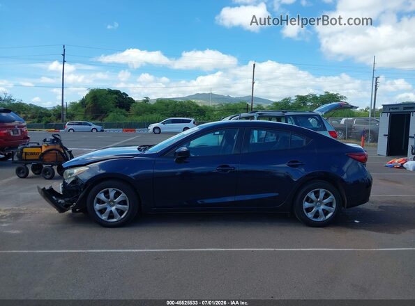 JM1BM1T7XG1314917 2016 MAZDA 3 Blue 
