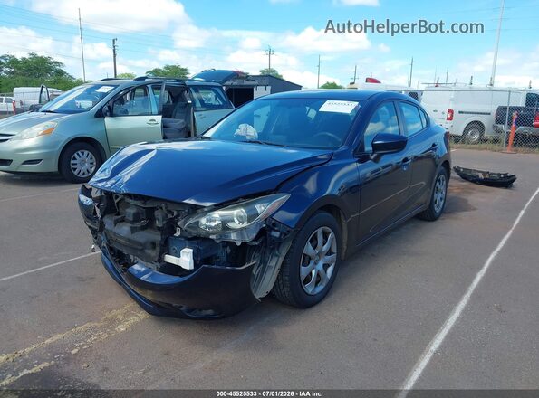 JM1BM1T7XG1314917 2016 MAZDA 3 Blue 