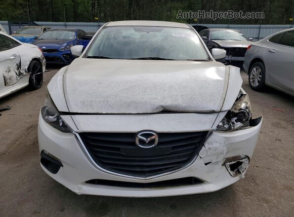 JM1BM1U70G1328792 2016 MAZDA 3 Белый Вид спереди