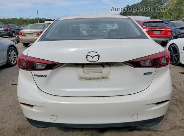 JM1BM1U70G1328792 2016 MAZDA 3 Белый Вид сзади