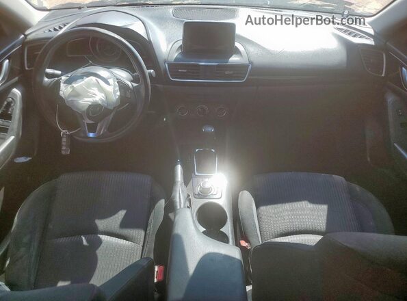 JM1BM1U71G1331118 2016 MAZDA 3 Red Առջևի վահանակի տեսք